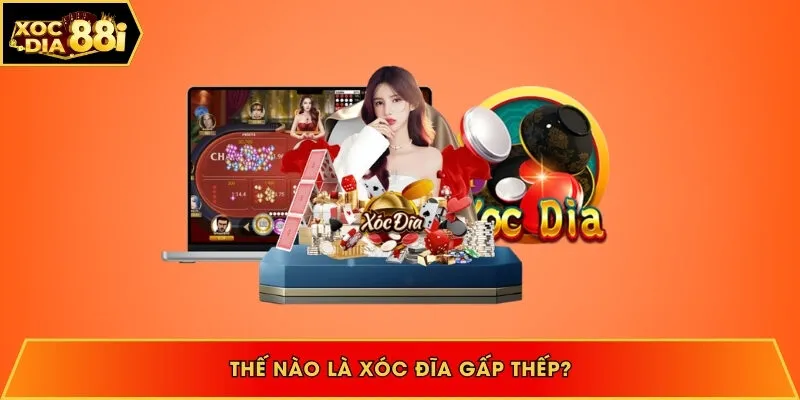 xóc đĩa gấp thếp